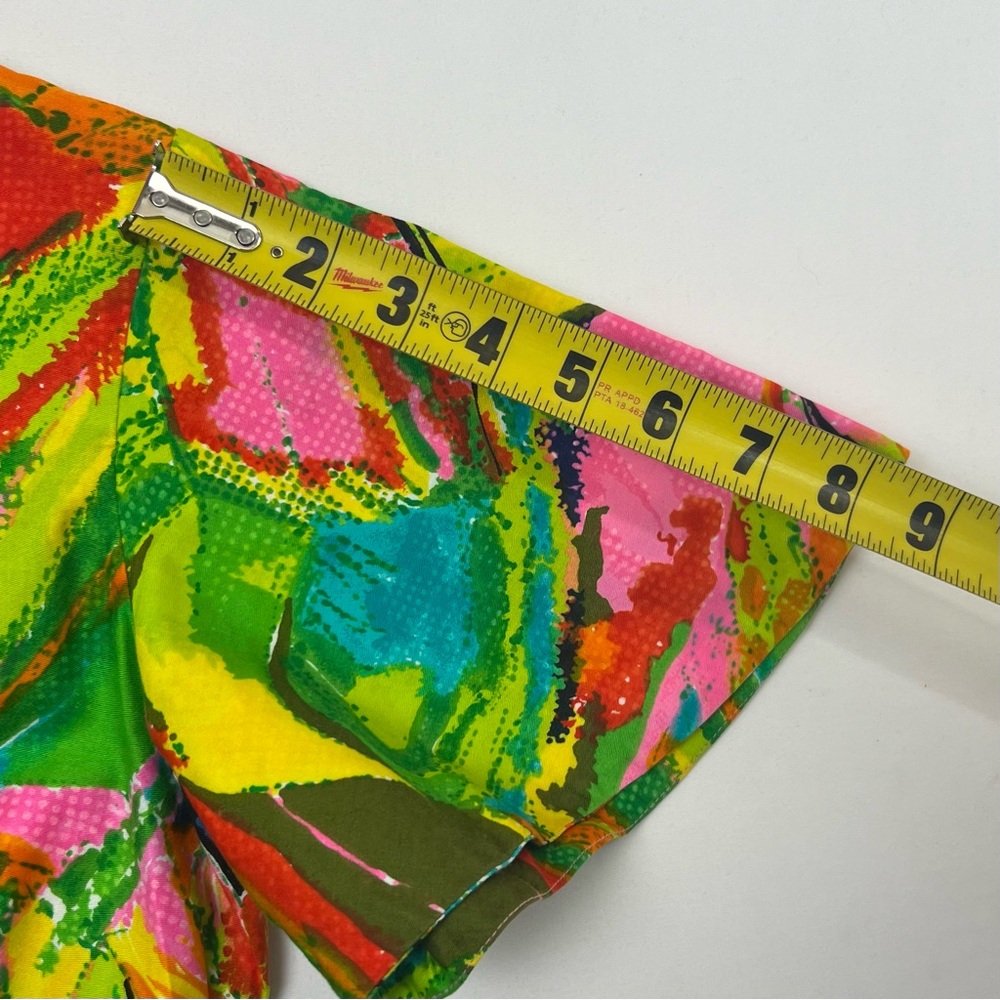 Vintage 1960s Snyder Craft Mod Dress Colorful Psychedelic Print Womens Small - Picture 8 of 9